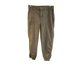 Loft olive green cargo style pants